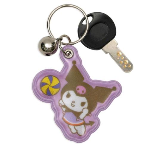 クロミ 自転車キーホルダー 部活シリーズ サンリオ キーリング キャラクター バレーボール部 エムプラン