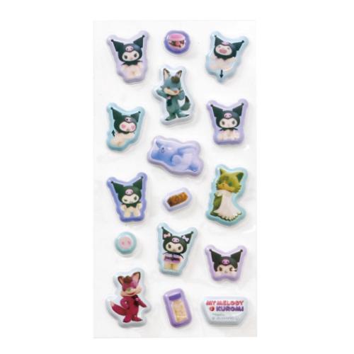 クロミ シールシート Netflix マイメロディ＆クロミ ぷくっとシール KU