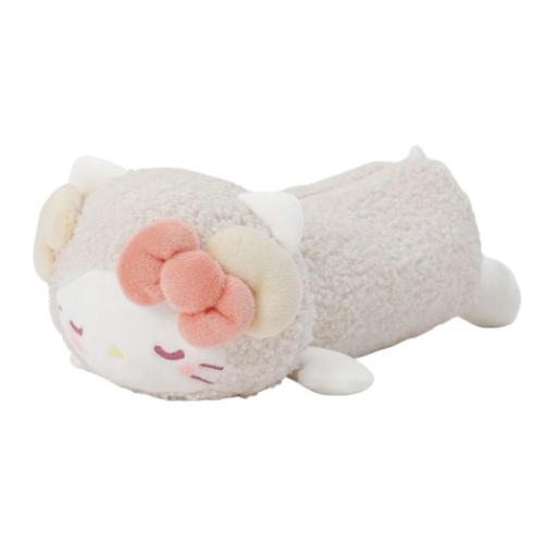 ぬいぐるみペンケース ペンポーチ ハローキティ おやすみひつじ