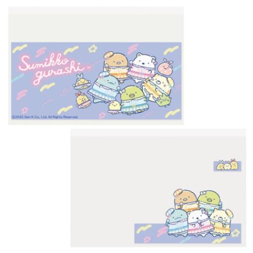 すみっコぐらし グッズ カードケース キャラクター マイナカードクリアケース A 6枚入り