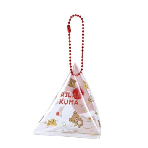 リラックマ 三角テトラ型ミニポーチ ミニポーチ B サンエックス キャラクター