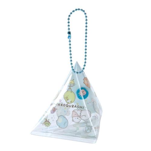 すみっコぐらし サンエックス キャラクター ミニポーチ 三角テトラ型ミニポーチ