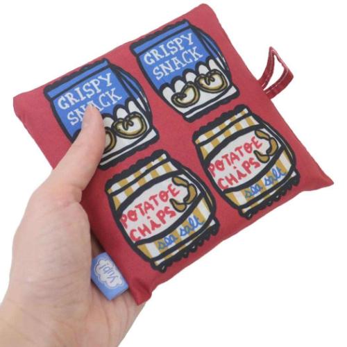 エコバッグ ショッピングバッグ ヤップ スナックエコ 丸眞 お買い物かばん おもしろ雑貨