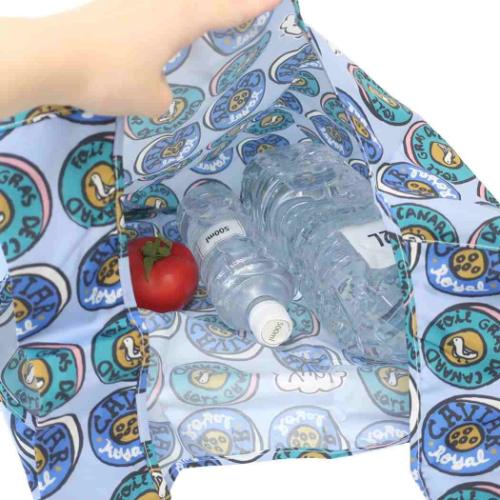 ショッピングバッグ エコバッグ ヤップ 丸缶詰エコ 丸眞 お買い物かばん