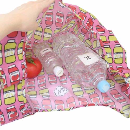 ショッピングバッグ エコバッグ ボトルエコ ヤップ 丸眞 お買い物かばん おもしろ雑貨