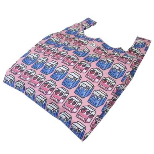 ショッピングバッグ エコバッグ ヤップ ミルクパックエコ 丸眞 お買い物かばん おもしろ雑貨