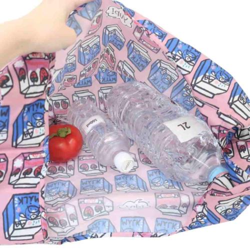 ショッピングバッグ エコバッグ ヤップ ミルクパックエコ 丸眞 お買い物かばん おもしろ雑貨