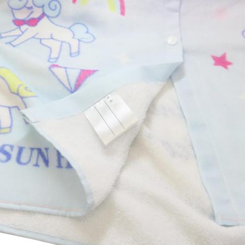 ラップタオル サンハート 80丈マキタオル 80cm丈巻き巻きタオル ユニコーンミッドナイト 丸眞 海プール