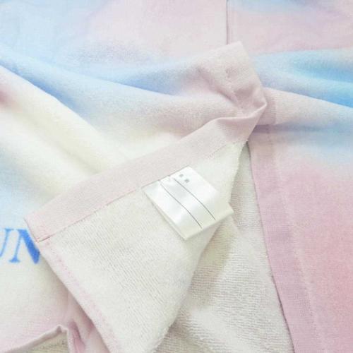 ラップタオル サンハート 100丈マキタオル 100cm丈巻き巻きタオル パステルグラデーション 海プール 着替えタオル