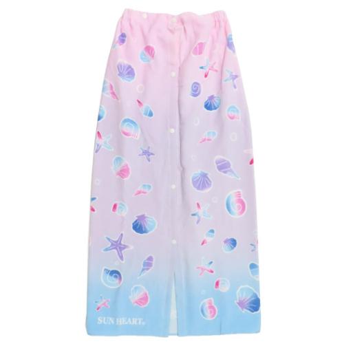 100丈マキタオル 100cm丈巻き巻きタオル サンハート ラップタオル 丸眞 クリアーシェル グッズ