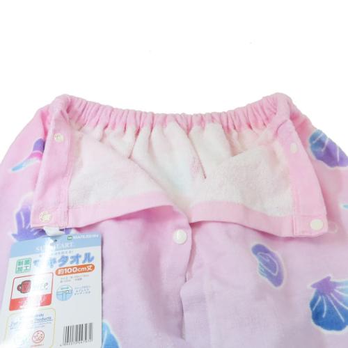 100丈マキタオル 100cm丈巻き巻きタオル サンハート ラップタオル 丸眞 クリアーシェル グッズ