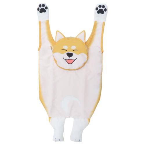 ワンダフルピース エコバッグ ショッピングバッグ ぶらんと柴犬 レジバッグ