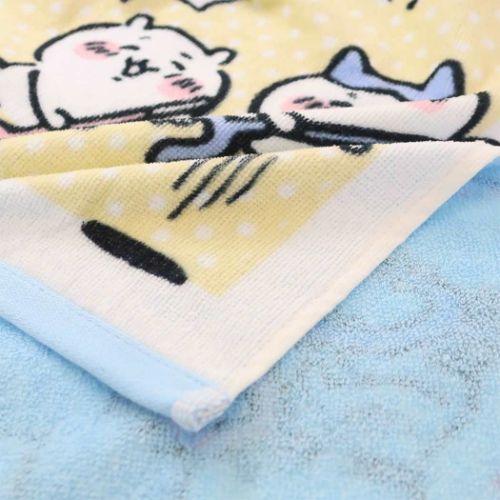 ちいかわ グッズ フェイスタオル キャラクター プリントロング