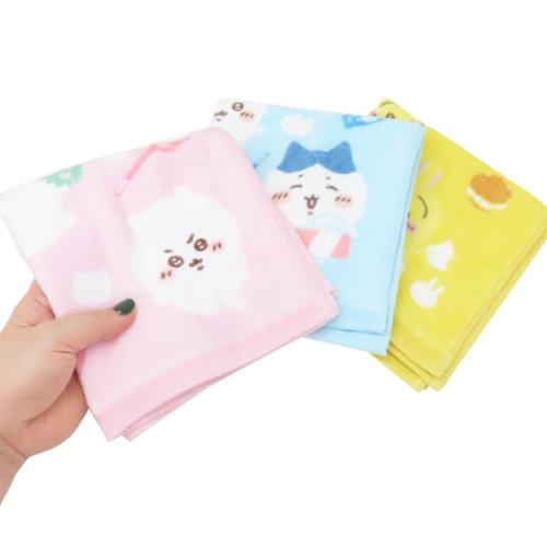 ちいかわ グッズ ハンドタオル キャラクター ウォッシュタオル