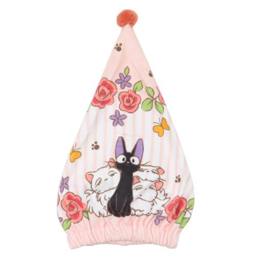 魔女の宅急便 キャップタオル マイクロキャップタオル 子供たち スタジオジブリ 丸眞 ヘアドライタオル帽子 お風呂上り 海プール用品