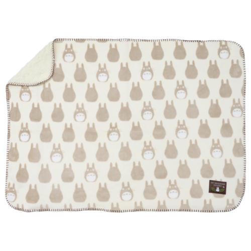 となりのトトロ グッズ ひざ掛け毛布 キャラクター オパール加工ブランケット でこぼこ大トトロ スタジオジブリ