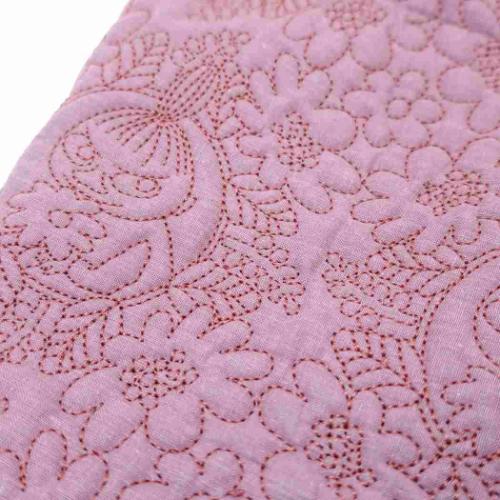 巾着袋 巾着バッグ ムーミン キルティングパープル 丸眞 北欧