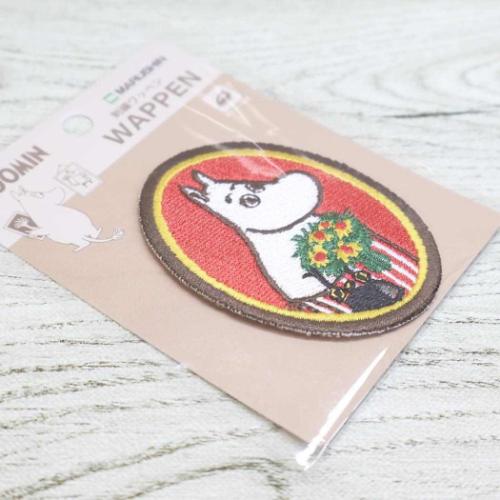 刺繍ワッペン ワッペン ムーミンママ ムーミン 北欧 丸眞 手芸用品 キャラクター