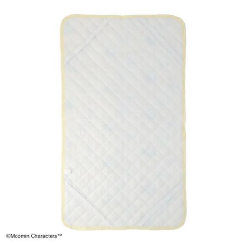 敷きパッド 防水キルトパッド ムーミン 空で遊ぶ ムーミンベビー 丸眞 北欧