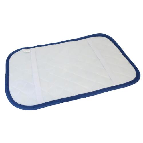 まくらカバー ひんやり枕パッド ムーミン クールフラワーブルー 丸眞 北欧 接触冷感 サマー寝具 キャラクター