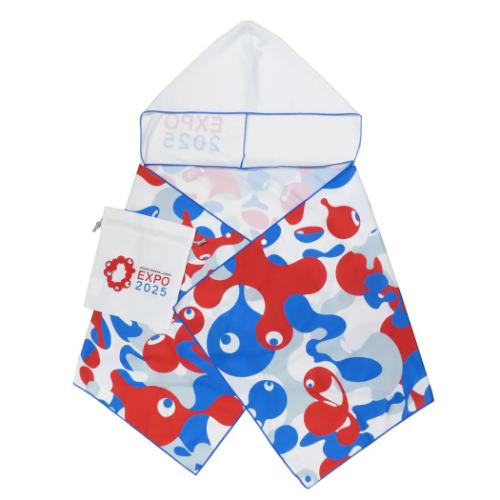 クールタオル ミャクミャク ひんやりタオル 羽織りタイプ 2025大阪