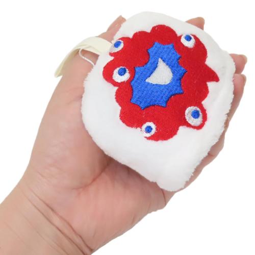 ミャクミャク キャラクター 吊り下げマスコットタオル ループ付き