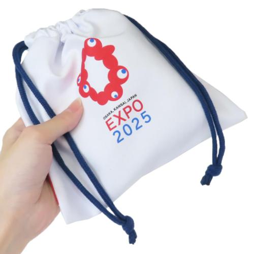 巾着袋 ミャクミャク 巾着 ブロック 2025大阪 関西万博 丸眞