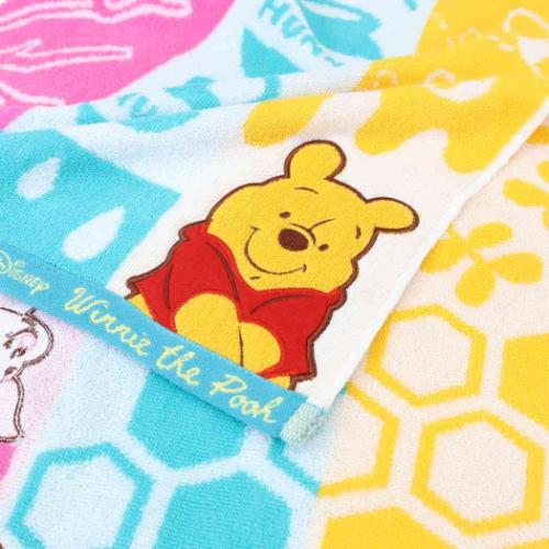 くまのプーさん パイルジャカード ロングタオル ディズニー フェイス