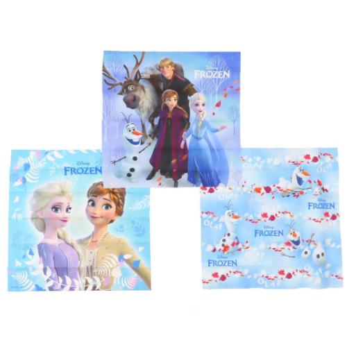 アナと雪の女王2 ランチーフ3枚組 ランチクロス スノーパーティー ディズニー キャラクター グッズ