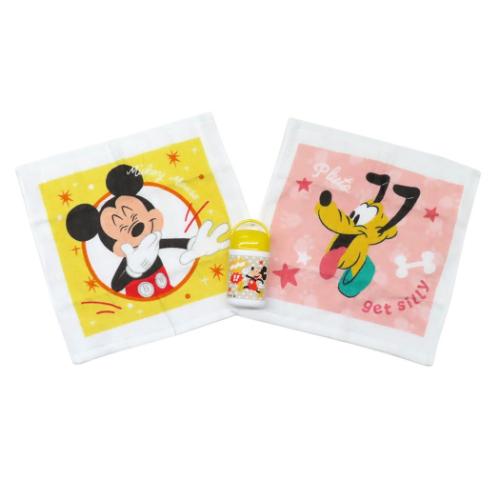 Disney THE MARKET限定 フェイスタオル　ミニタオル　２点セット お買い得！】 Disney THE 2点セット ミニタオル フェイスタオル