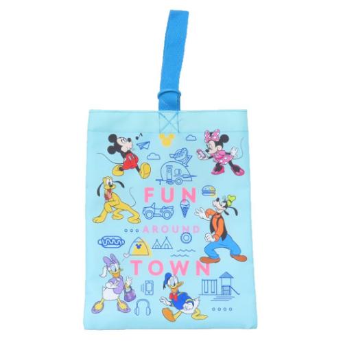 靴用バッグ ミッキー＆フレンズ シューズバッグ ファンタウン 新入学 ディズニー 丸眞
