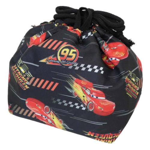 カーズ グッズ ランチ巾着 ディズニー キャラクター マチ付き巾着 アクティブスピード