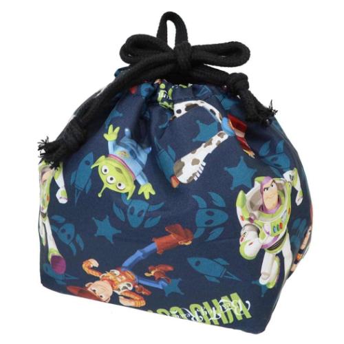 トイストーリー キャラクター ランチ巾着 マチ付き巾着 ゴーイングアドベンチャー ディズニー グッズ