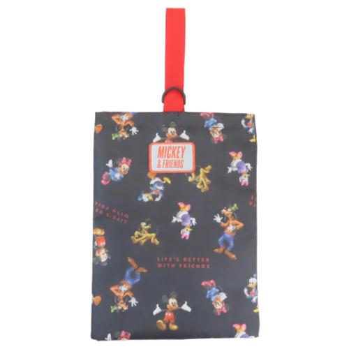 体育館靴入れ シューズバッグ スマイルレッド ミッキーマウス ディズニー 丸眞 シューズケース 新学期