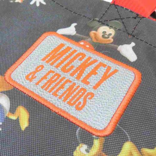 体育館靴入れ シューズバッグ スマイルレッド ミッキーマウス ディズニー 丸眞 シューズケース 新学期