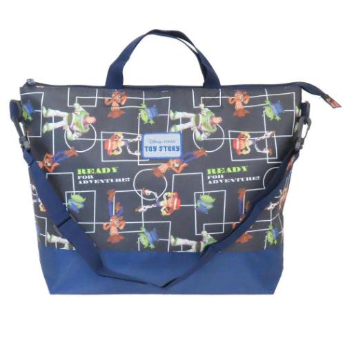 レッスントート レッスンバッグ パワフルネイビー トイストーリー ディズニー 丸眞 習い事バッグ キャラクター