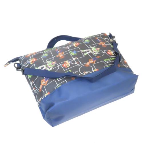 レッスントート レッスンバッグ パワフルネイビー トイストーリー ディズニー 丸眞 習い事バッグ キャラクター