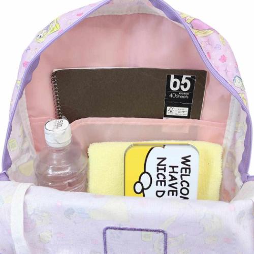 キッズリュック リュックサック ディズニープリンセス エレガントパープル ディズニー 丸眞 キッズデイパック 子ども