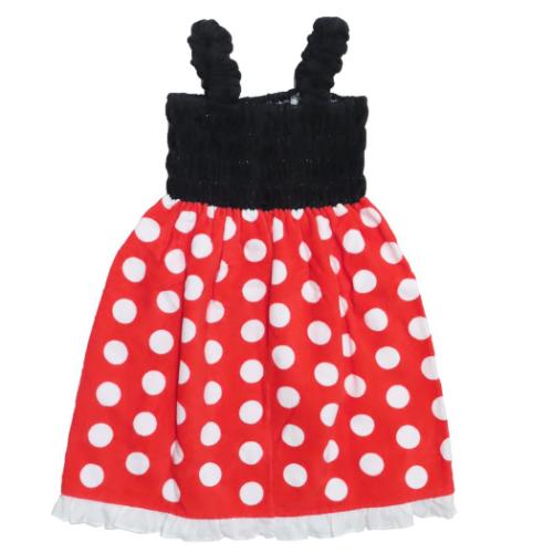 ミニーマウス ディズニー キャラクター ラップタオル キッズバスドレス プチドレス ミニー