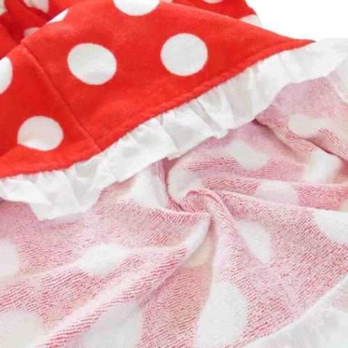 ミニーマウス ディズニー キャラクター ラップタオル キッズバスドレス プチドレス ミニー