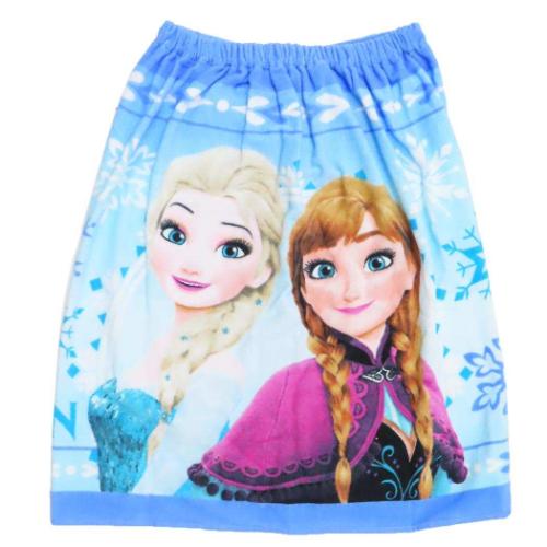 アナと雪の女王 ディズニー キャラクター ラップタオル 60丈マキタオル 60cm丈巻き巻きタオル シャイニングシスターズ