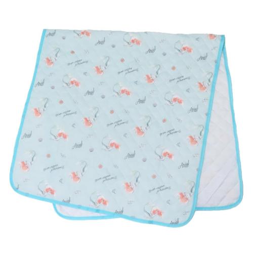 寝具 ひんやり敷きパッド ドリーミングワールド リトルマーメイド ディズニープリンセス 丸眞 接触冷感 サマー寝具