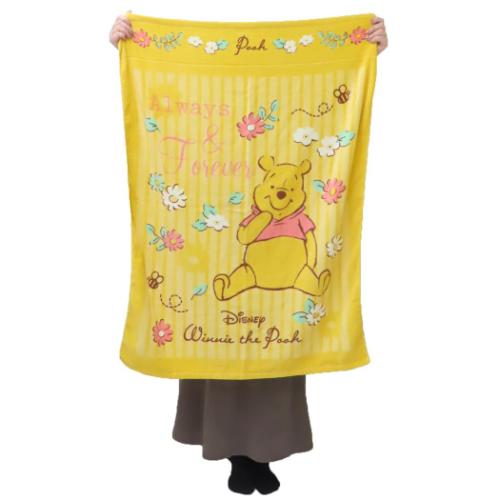 くまのプーさん キャラクター キッズタオルケット お昼寝ケット オレンジスイート ディズニー グッズ