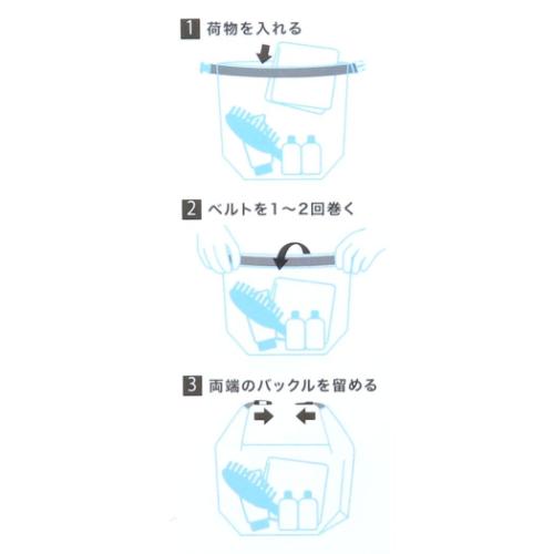 ミニバッグ くるくるバッグ くまのプーさん ディズニー クリアハチミツ 丸眞 海プール