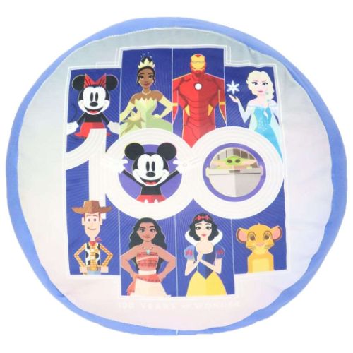 クッション ディズニーキャラクター ダイカットクッション Disney100周年 ドリームメンバーズ ディズニー 丸眞｜cinemacollection