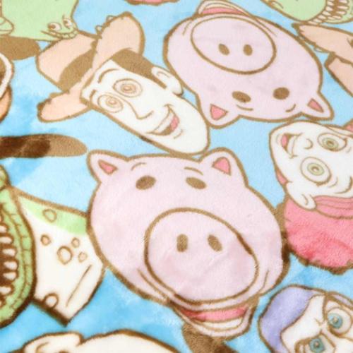 トイストーリー ポリエステルマイヤー毛布 毛布 フェイシーズフレンズ ディズニー キャラクター グッズ