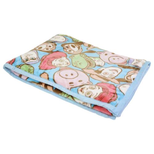 トイストーリー ポリエステルマイヤー毛布 毛布 フェイシーズフレンズ ディズニー キャラクター グッズ