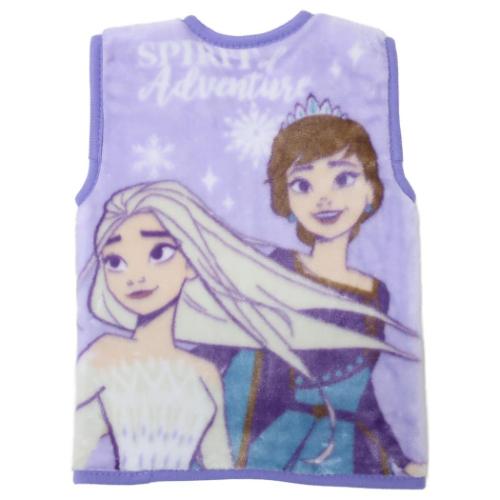 アナと雪の女王 ミニスリーパー ディズニー 子供用 防寒 寝具 キャラクター スノーフレークパープル