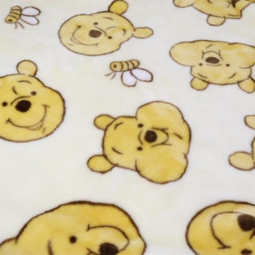 くまのプーさん グッズ 毛布 ディズニー キャラクター ポリエステルマイヤー毛布 フェイシーズN