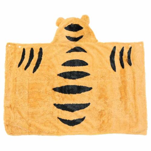 ひざ掛け毛布 フード付きブランケット くまのプーさん ファニーフード ディズニー 丸眞 ウォーマー雑貨